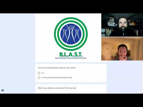 BLAST Application Form Walkthrough with Burners Without Borders BRC