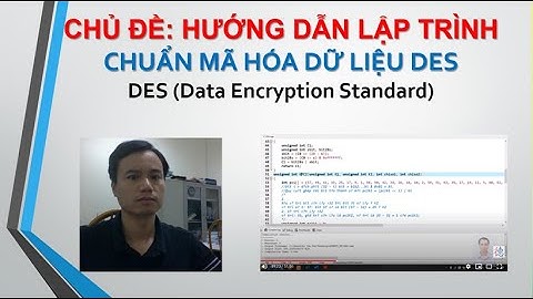 DES (Data Encryption Standard) hướng dẫn lập trình