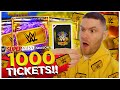 How many WWE Supercard Season 9 cards from 1000 TICKET PACKS