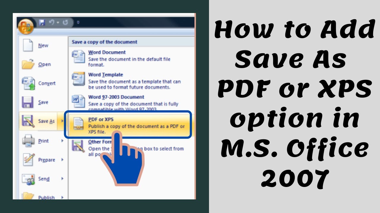 microsoft save as pdf for office 2007 microsoft save as pdf for office 2007