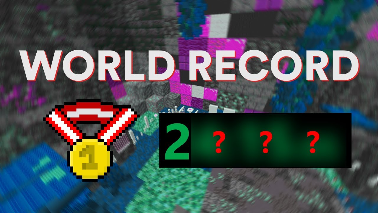 How I Got the World Record on This Parkour Map (Minecraft Speedrun ...