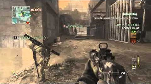 Triple Kill while flashed - MW3