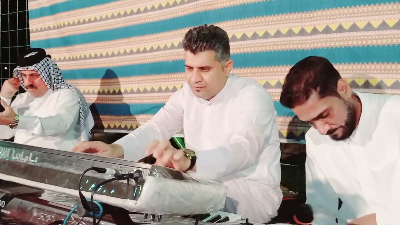 الفنان الريفي المبدع حامد شرهان الساري مع الفنان علي الساري