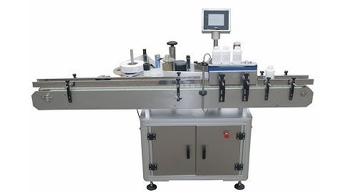 Automatic Labeler Self-adhesive Round Bottle Labeling Machinery Sticker Label Applicator