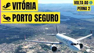 Vitória Sbvt Porto Seguro Sbps A320Neo Da Latam No Flight Simulator 2020 Perna 2