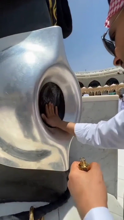 RAHASIA WANGI HAJAR ASWAD TERUNGKAP‼️😱 #makkahalmukarromah #makkah #hajaraswad #shorts