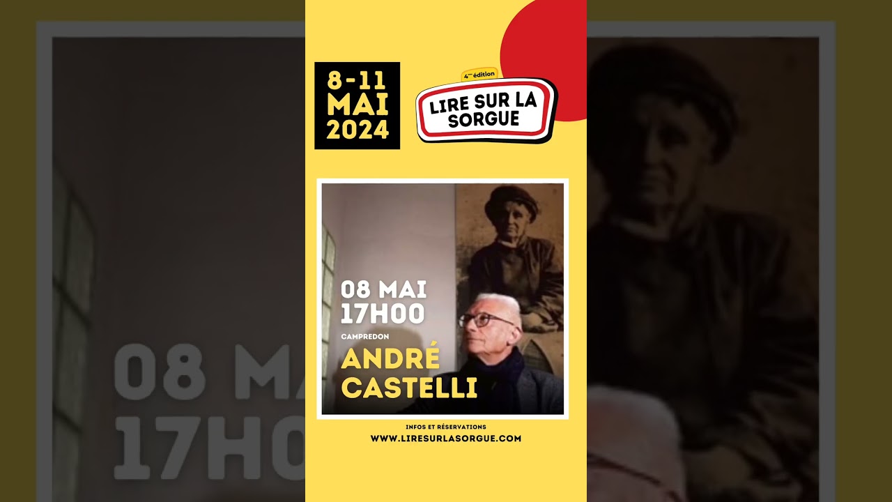 Auteurs et Artistes du 8 Mai 2024 - Festival Lire sur la Sorgue