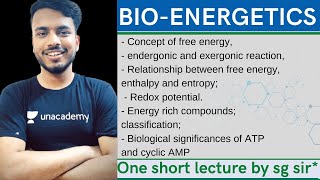 Bioenergetics biochemistry || concept of free energy || Exergonic and endergonic || redox potential screenshot 5