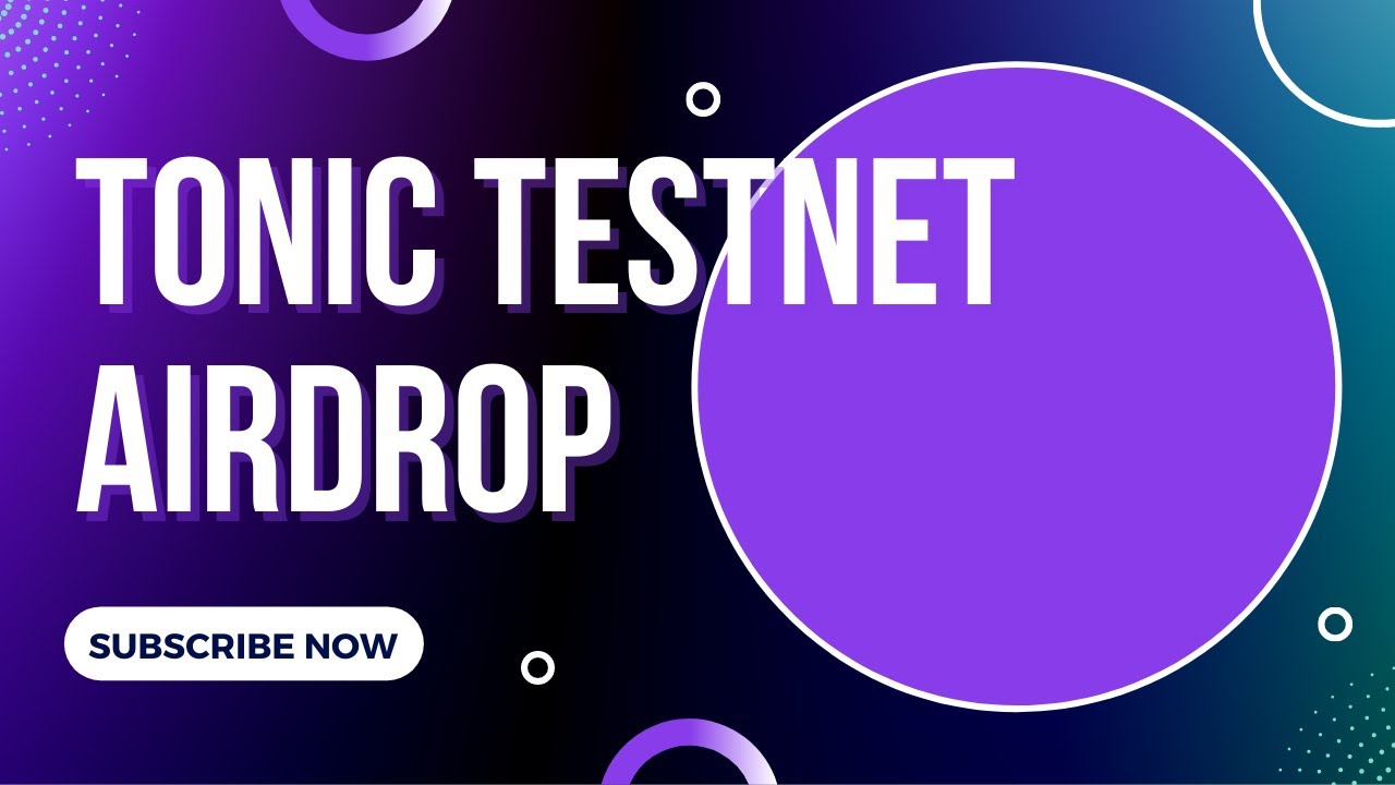 Tonic Foundation (NEAR) TestNet Airdrop. Earn upto 100$ expected.