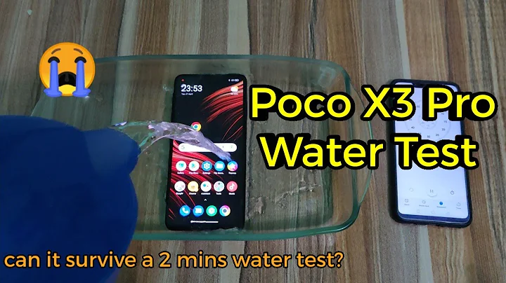 Can Poco X3 Pro survive in water? (2023)