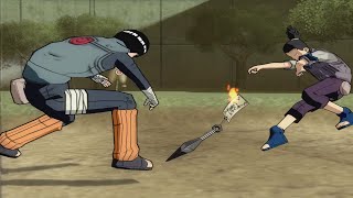 Lee Vs Shikamaru Clássico Naruto Shippuden Ultimate Ninja 5