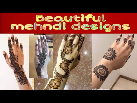 #mehndidesigns #hinnadesigns New mehndi designs for girls // Hinna ...