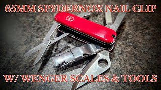 65mm Spydernox Nail Clip w/ Wenger Tools