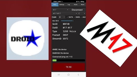 M17 - DROIDSTAR SET UP & TEST