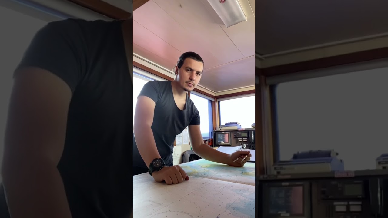 Second  officer  on duty ⚓️(slow motion) 