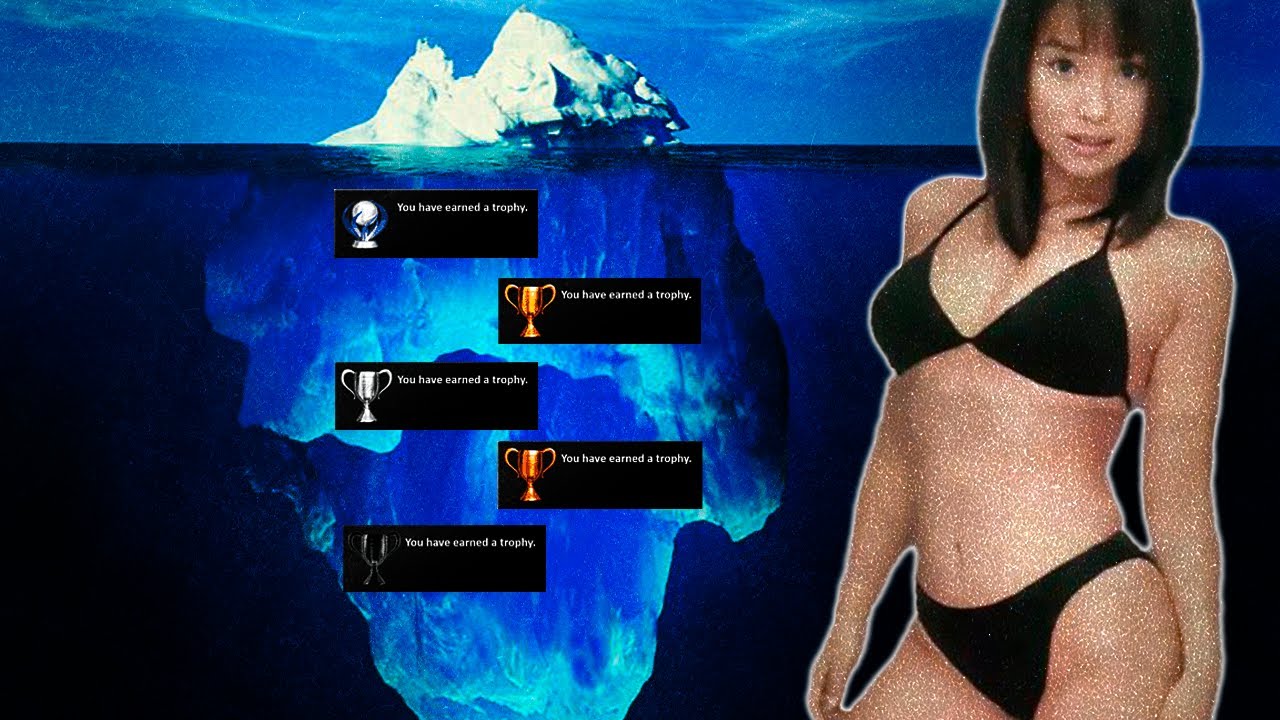 O Iceberg Das Conquistas Bizarras Dos Games