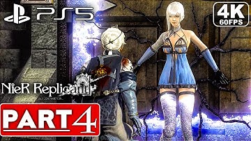 NIER REPLICANT PS5 Gameplay Walkthrough Part 4 BOSS FIGHT [4K 60FPS] - No Commentary (FULL GAME)