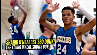 Shaqir O'Neal KILLS The 360 Dunk IN-GAME!! They Made Him MAD Cause of WEAK FOUL CALLS!