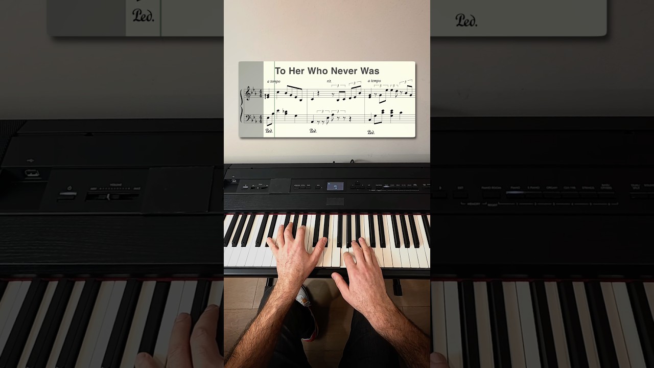 It Ended Just to Begin Again🎶 #pianomusic #pianosolo #pianosong #pianoperformance #pianist