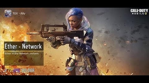 Ether network character is insane in battle royale isolated call of duty mobile #codm#codmobile