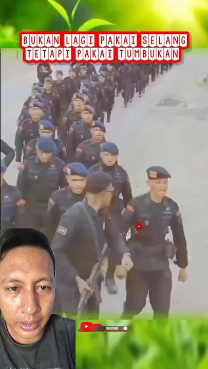 Super hard training for Brimob troops