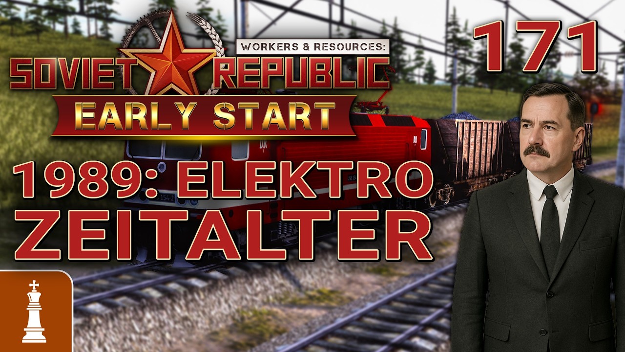 1989: Elektrozeitalter | Let's Play Workers & Resources Early Start DLC #171 [Deutsch]