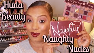 Huda Beauty Naughty Nudes | 4 Looks!