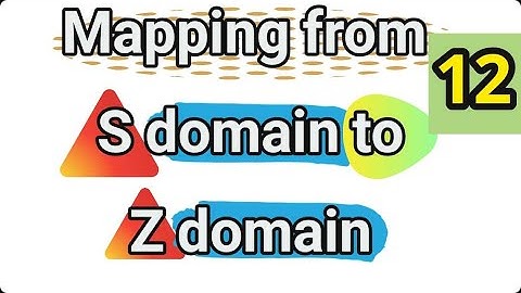 Mapping from S plan to Z plan || Solving examples and Problems