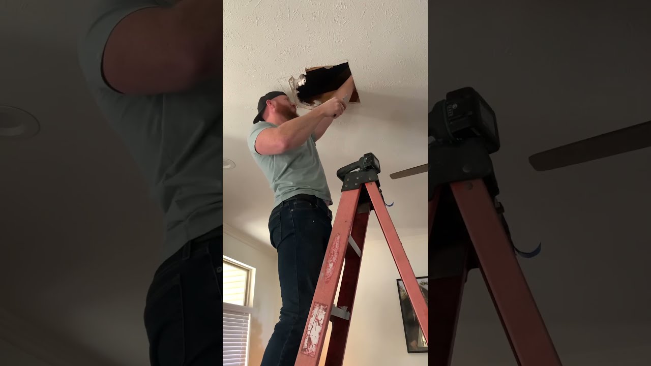How To Repair Ceiling Drywall