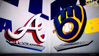 MLB The Show 24 (PS5) Atlanta Braves vs. Milwaukee Brewers [4K ULTRA HD | GODLIKE QUALITY]