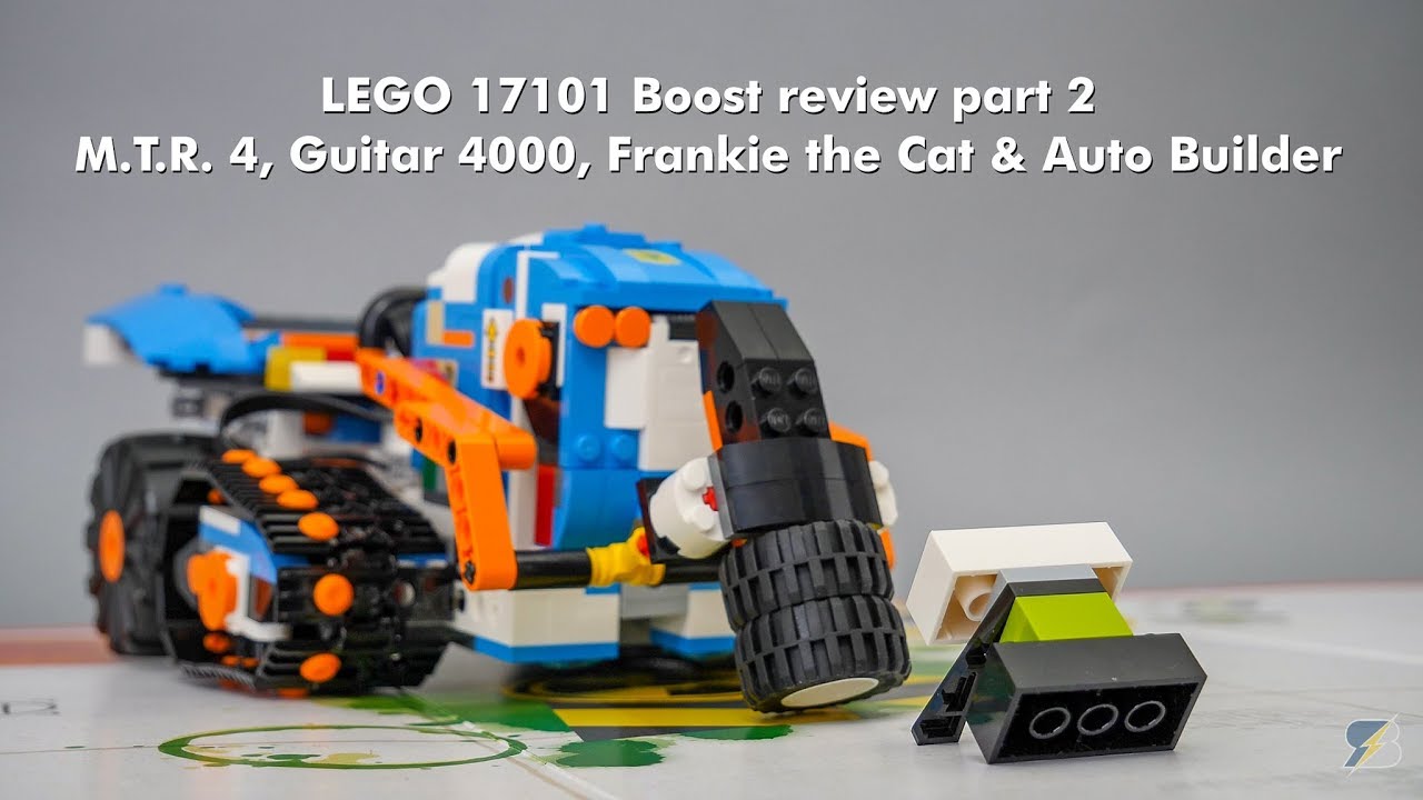 LEGO 17101 Boost review part 3 - additional builds, tips & summary