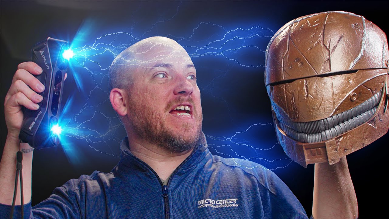 We 3D Scanned a Head to Make a Perfect-Fit Cosplay Helmet | Micro Center