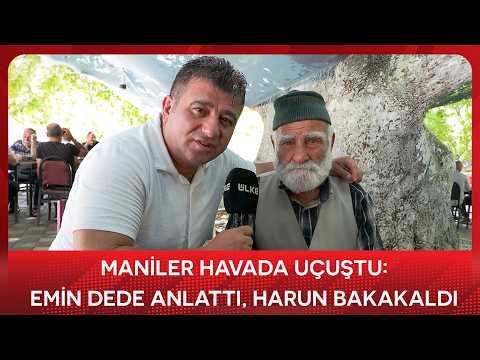 Maniler havada uçuştu: Emin dede anlattı, Harun bakakaldı