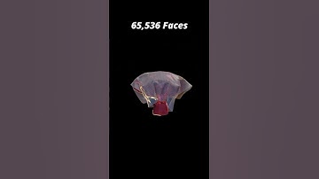 4096 Faces TO 1 Million Faces | Monkey VS Cloth #blender #3dart#3danimation