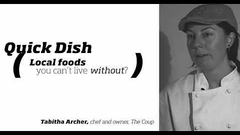 Calgary Chefs: Tabitha Archer, The Coup