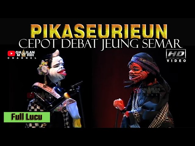 Genah Seuri Si Cepot Dicarekan Semar!! Wayang Golek Bodor Asep Sunandar Sunarya class=