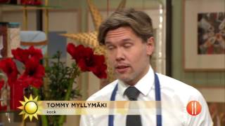 Tommy Myllymäkis vinnarmeny för nyår - 3 rätter - Nyhetsmorgon (TV4)
