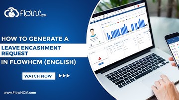 How to Generate a Leave Encashment Request in HRMS FlowHCM (Urdu Tutorial)