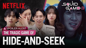 [Reaction] Hide-and-seek scene | Squid Game Season 3 | Netflix [ENG SUB]