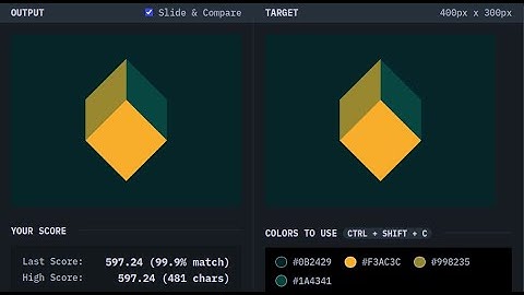 CSS Battle - Target #19 - Cube