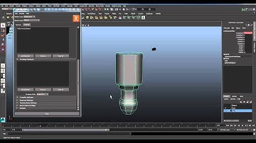 Wall Sconce Map Baking with Autodesk TURTLE Part 2/5 - Normal Maps