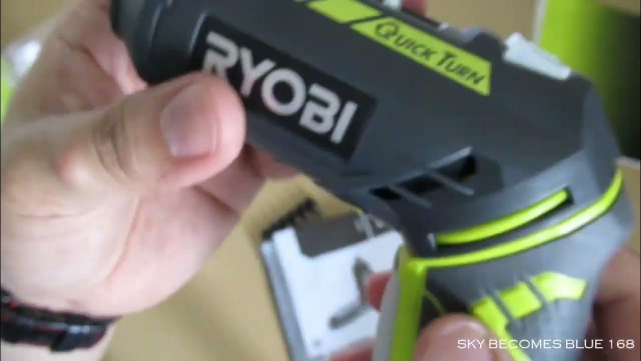 Unboxing Ryobi Electric Drill Screwdriver 4 V YouTube