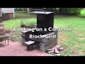 Cooking on a Concrete Block Grill