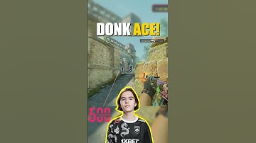 DONK’s fastest ACE ever 😱 #cs2 #csgo #counterstrike #cs2clips #donk #faceit #faceit10lvl #gaming