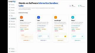 Full-Stack Developer Learning Platform | LeapArc Walkthrough