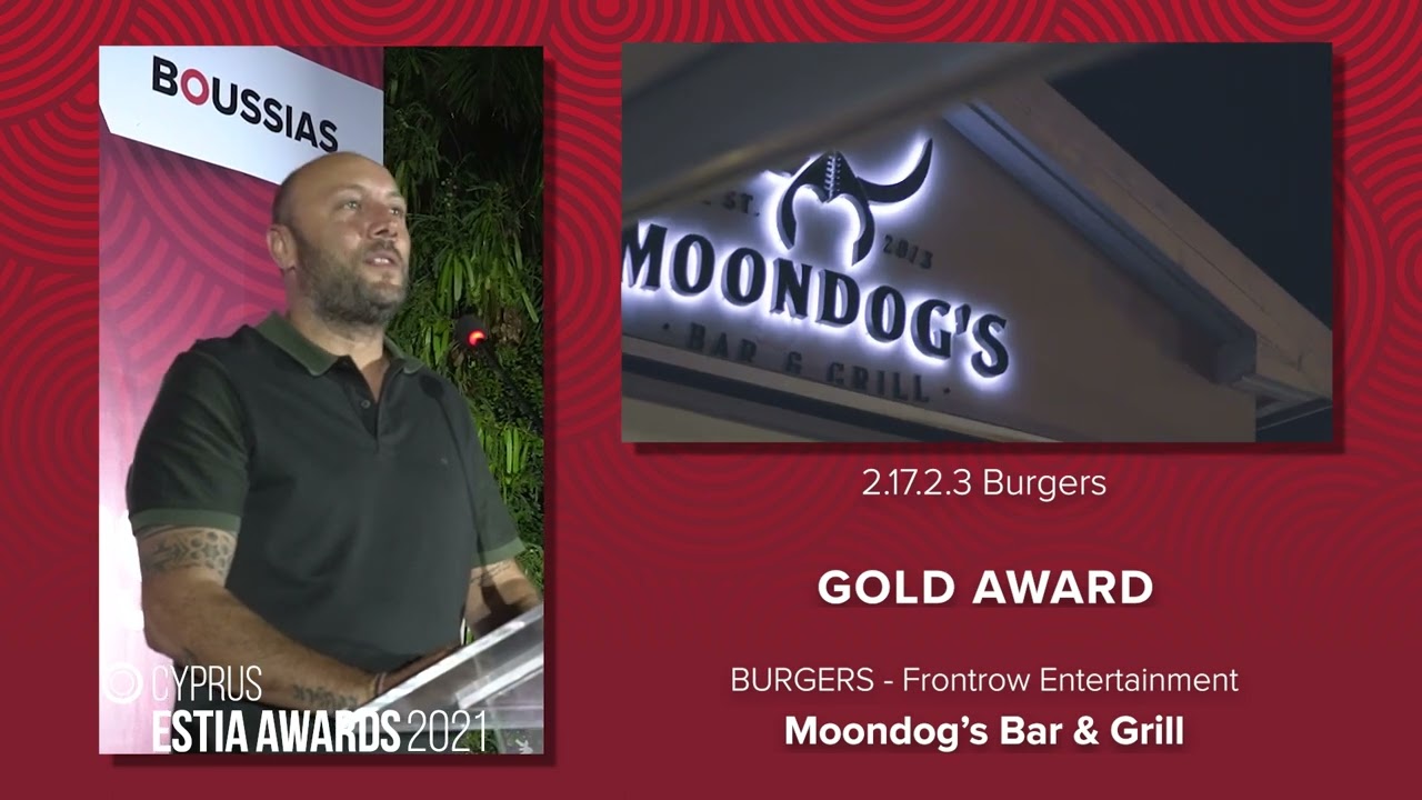 ESTIA AWARDS WINNER - 2.17.2.3 Moondog's Bar & Grill