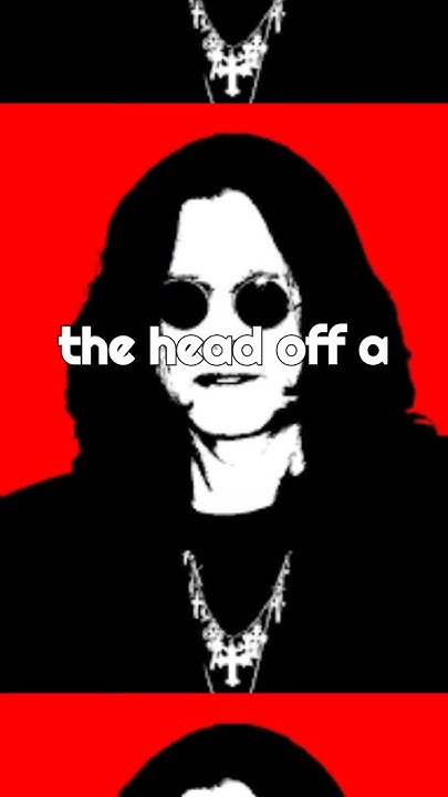 ozzy osbourne crazy facts