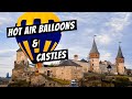 HOT AIR BALLOON SUNRISE AT ONE OF THE BEST CASTLES IN UKRAINE || KAMIANETS-PODILSKY CASTLE