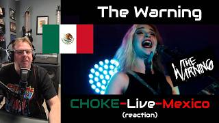 The Warning – Choke LIVE Reaction | Pepsi Center Mexico 2025 | Emotional & Powerful!