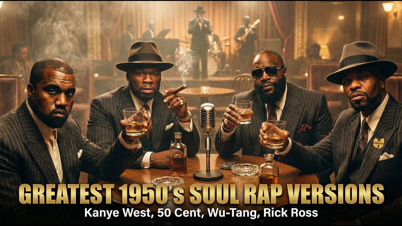 Greatest 1950's Soul Rap Versions | Kanye West, 50 Cent, Wu-Tang, Rick Ross
